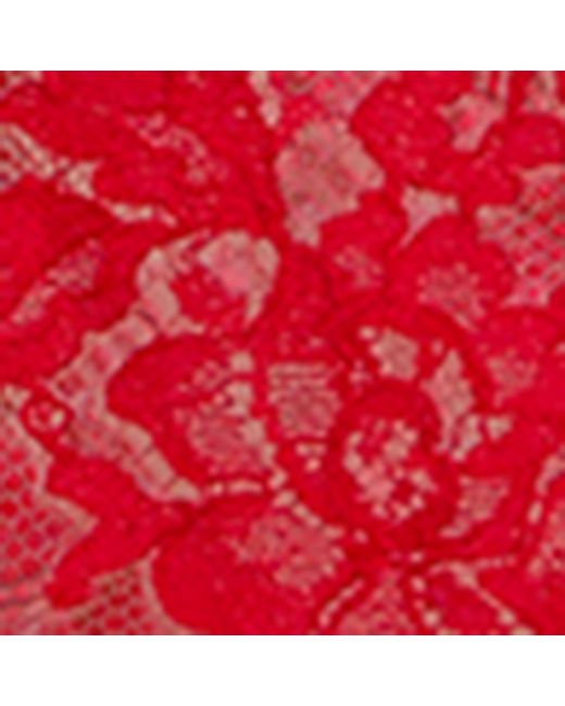 Coco De Mer Red Marella Cut-out Chemise
