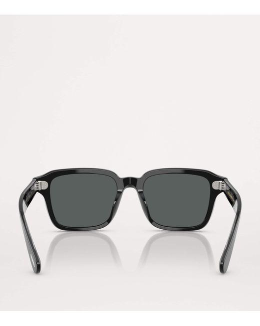 Oliver Peoples Black Acetate Errisson Sun Sunglasses