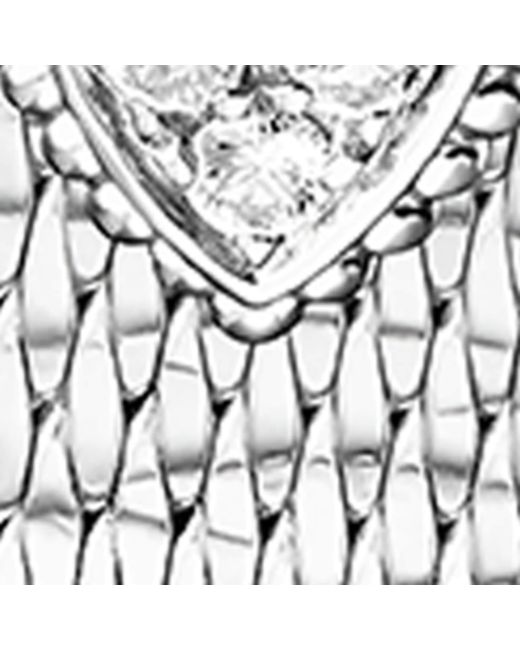 Boucheron Metallic Steel And Diamond Serpent Bohème Watch