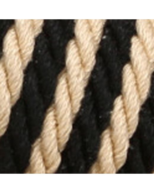 Chloé Brown Woven Logo Sandals