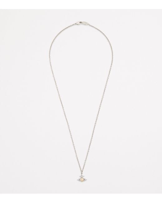 Vivienne Westwood Metallic Embellished Feodora Necklace for men