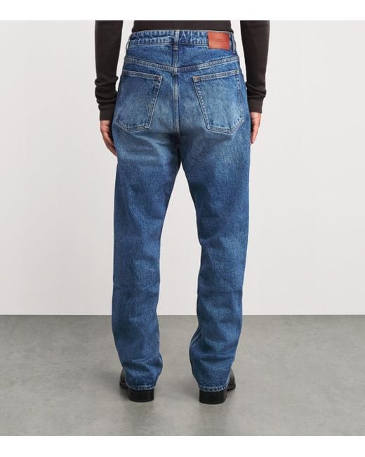 Studio Nicholson Blue Riso Straight Jeans for men