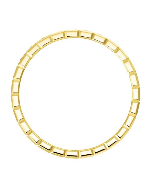 Chopard Metallic And Diamond Ice Cube Ring