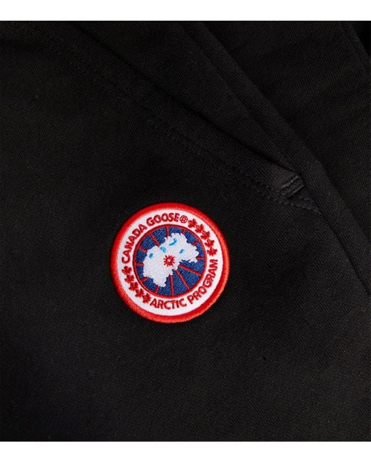 Canada Goose Black Huron Sweatpants for men