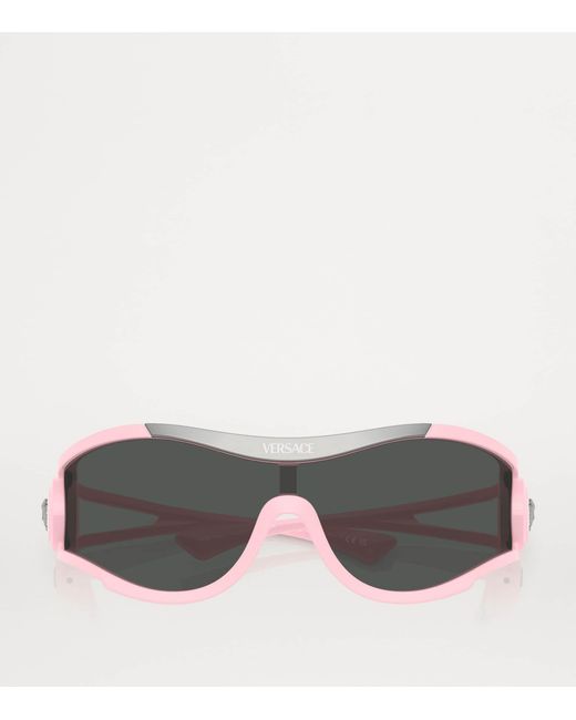 Versace Gray Injected Ve4475 Sunglasses