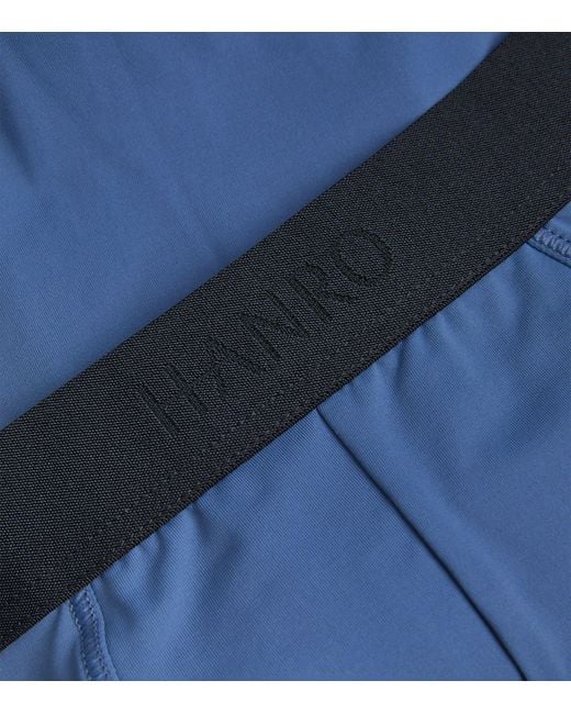 Hanro Blue Micro Touch Trunks for men
