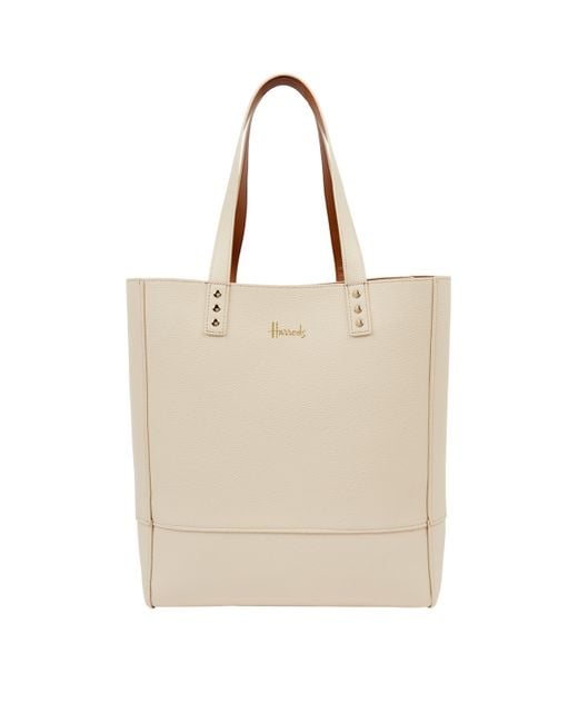 Harrods Brown Fern Tote Bag
