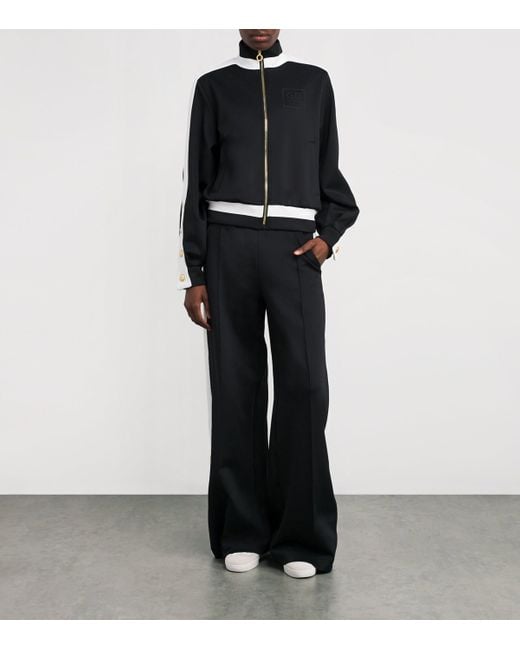 Goldbergh Black High-Stretch Monaco Track Jacket