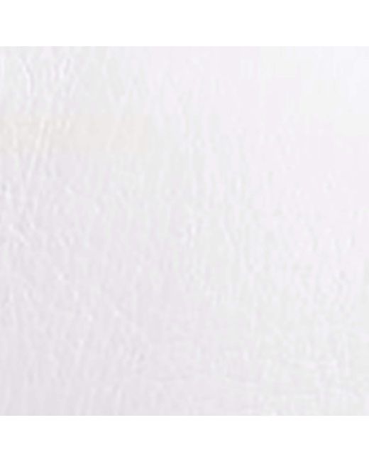 Zegna White Leather Triple Stitch Sneakers for men