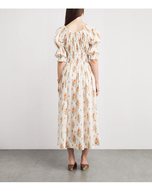 Doen Natural Organic Cotton Ischia Midi Dress