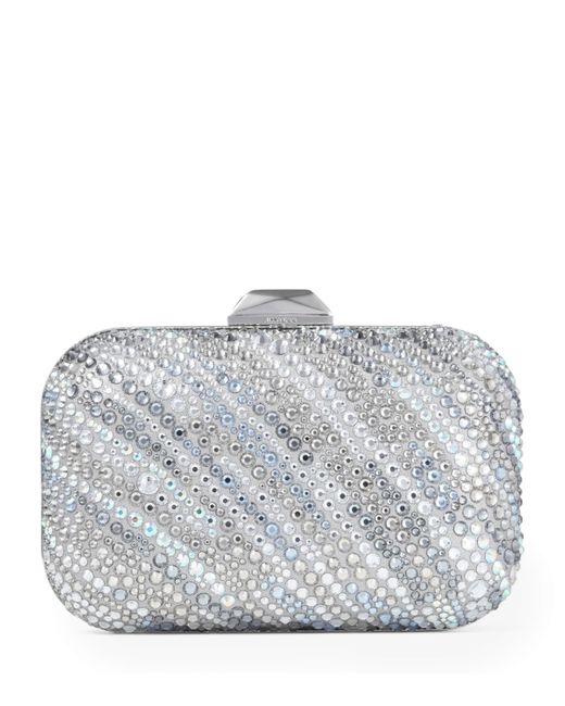 Jimmy Choo Gray Cloud Clutch Bag