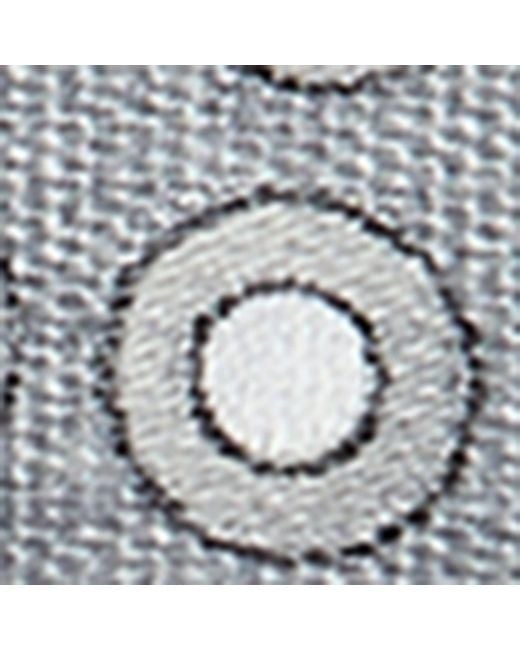 Brunello Cucinelli Metallic Silk Polka-Dot Pocket Square for men