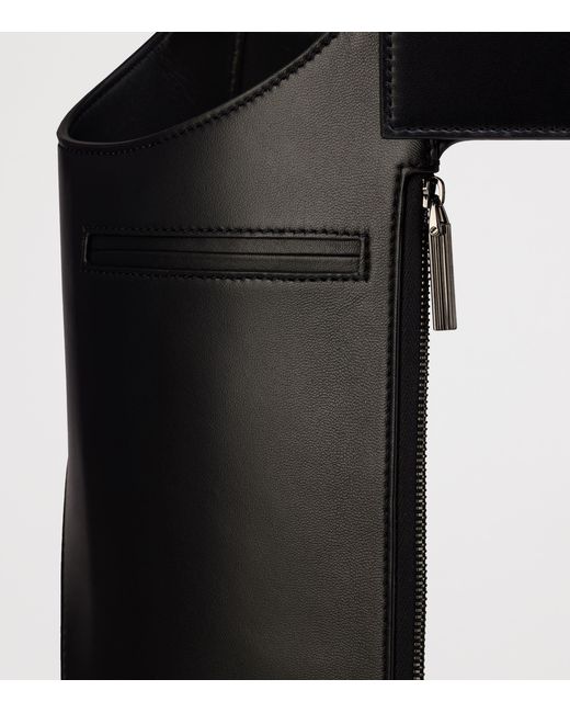 Christian Louboutin Black Tactical Leather Harness for men