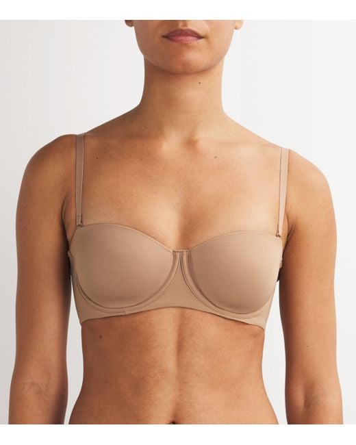 Skims Brown Fits Everybody Strapless Bra