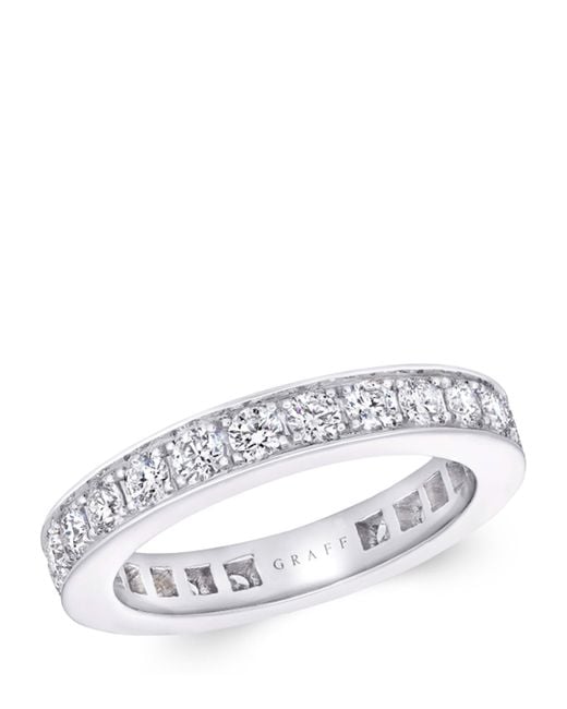 Graff White And Diamond Classic Wedding Ring