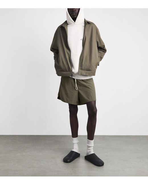 Fear Of God Green Swim Shorts for men