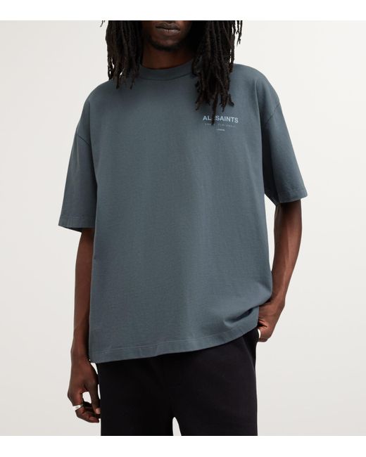 T-shirt homme Allsaints blanc Tokyo Underground London taille L