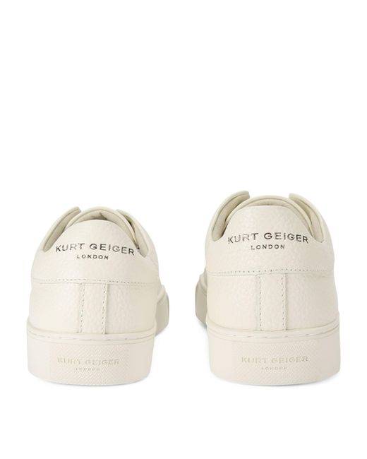Kurt Geiger Natural Leather Slip-on Lennon Sneakers for men