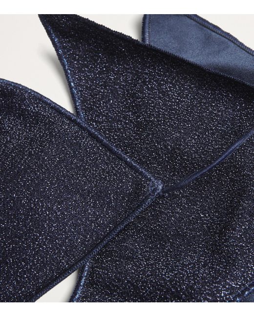 Oseree Blue Lumière Rose Triangle Bikini