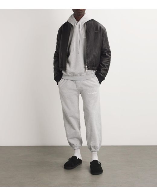 Cole Buxton Gray Sportswear Sweatpants for men