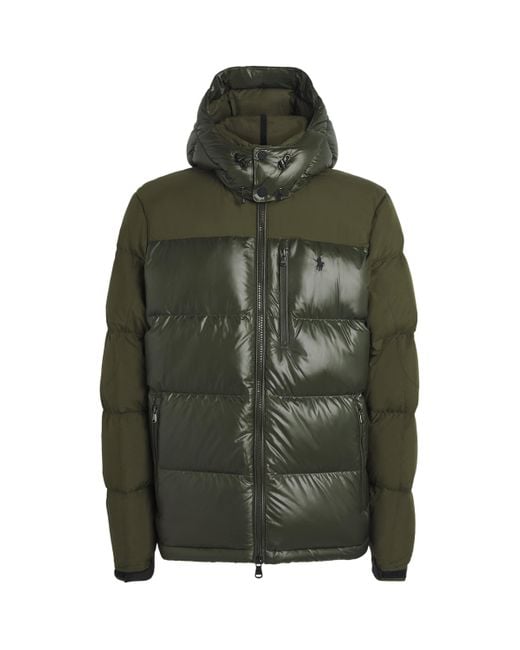 Polo Ralph Lauren Green Down Gorham Jacket for men