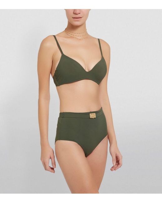 high waisted belt bikini