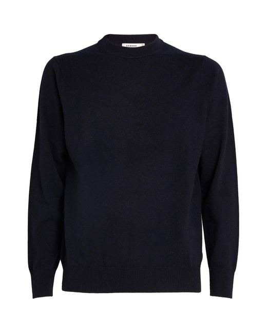 Sandro Blue Cashmere Sweater for men