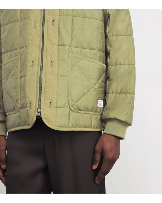 Norse Projects Green Military Liner Jacket for men