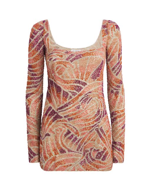 Clio Peppiatt Pink Maré Mini Dress