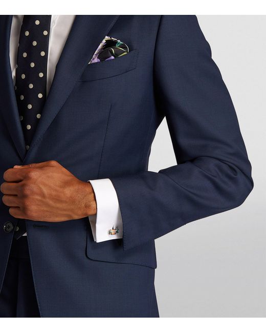 Paul Smith White Mini Cufflinks for men
