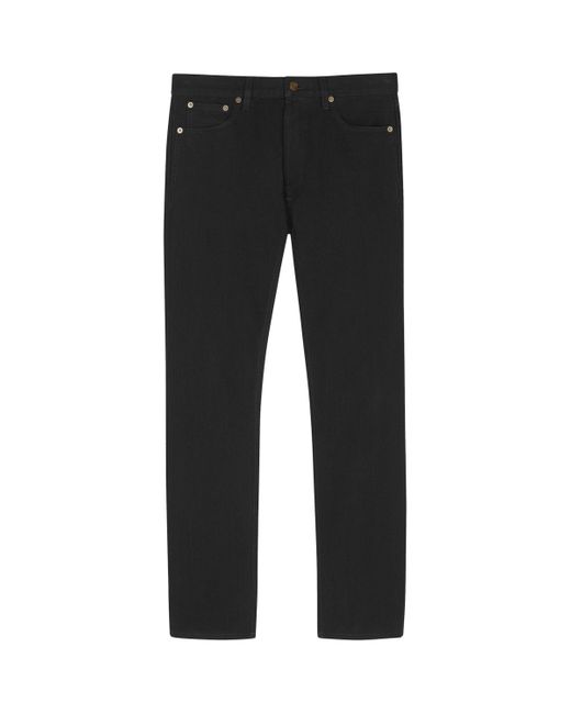 Saint Laurent Black Slim Jeans for men