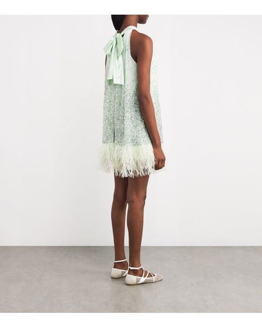 Nina Midi Dress Empress Bloom Off White - Alice + Olivia