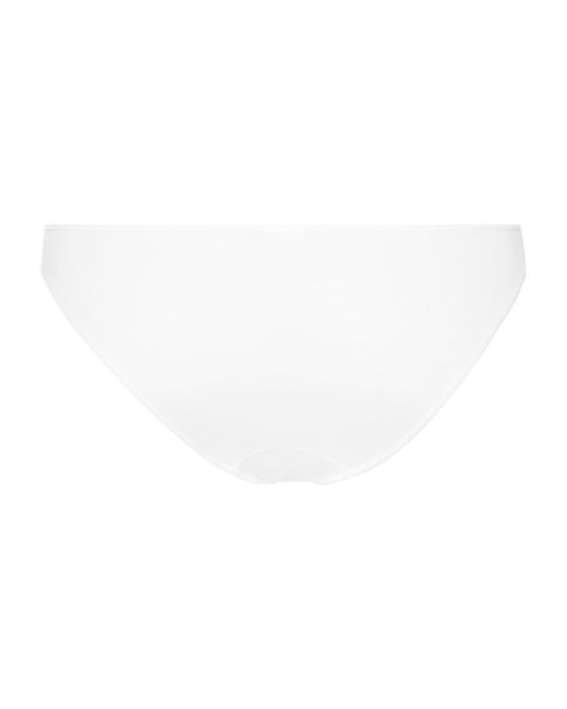Hanro White Cotton Ultralight Mini Briefs