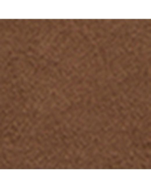 Max Mara Brown Suede Double-Buckle Belt