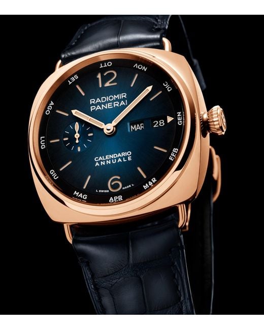 Panerai Blue Rose Radiomir Annual Calendar Watch for men