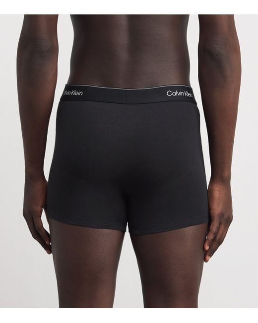 Calvin Klein Multicolor Stretch Cotton Relaxed Icon Boxers for men