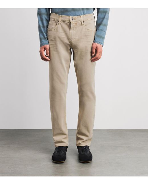 PAIGE Natural Federal Slim-Straight Jeans for men