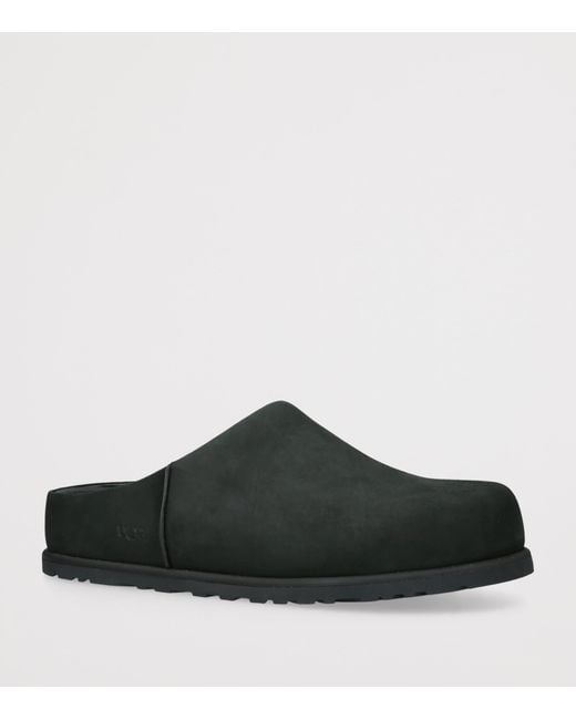 Ugg Black Suede Otzo Clogs for men
