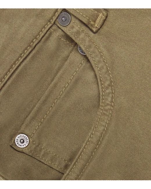 Citizens of Humanity Green London Tapered Slim Trousers for men