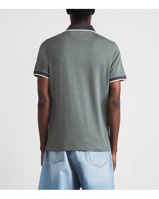 Barbour Gray Cornsay Polo Shirt for men