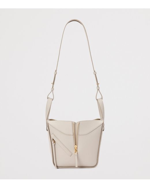 Loewe Natural Leather Hammock Top-Handle Bag