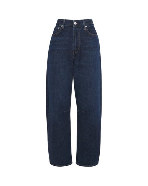 Citizens of Humanity Blue Miro Mid-Rise Relaxed Jeans