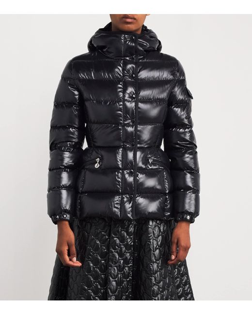 Moncler Black Down Hooded Barante Jacket