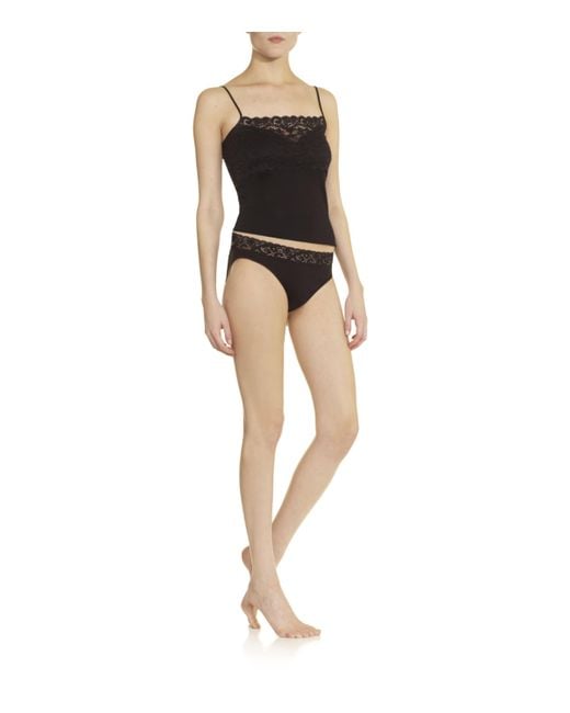 Hanro Black Moments Mini Brief