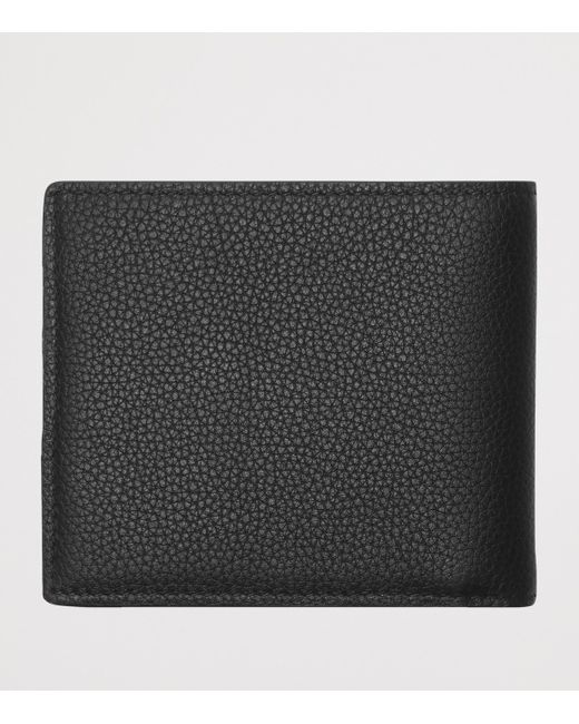 Burberry Black Leather Cotswolds Bifold Wallet for men