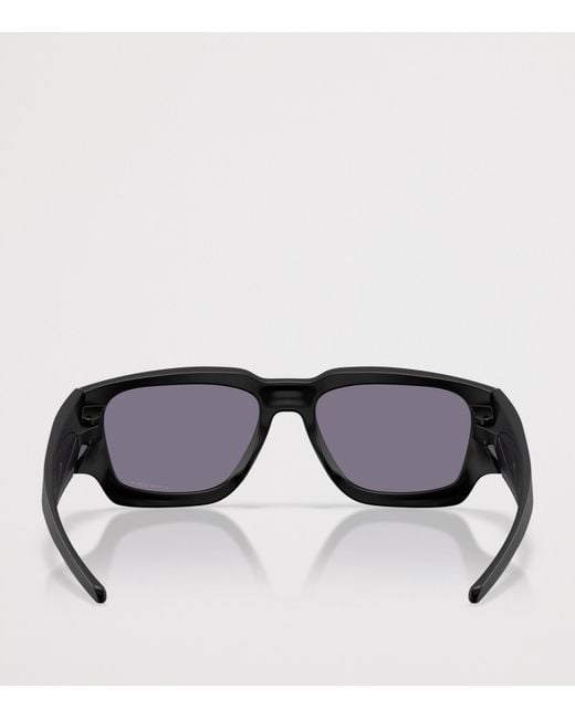 Oakley Black Instagator Rectangle Sunglasses for men