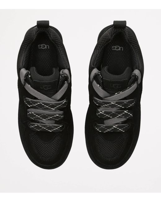 Ugg Black 'Lo Lowmel' Low-Top Sneakers for men