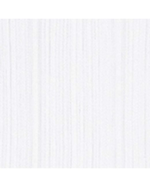 Alaïa White Silk Pleated Mini Dress