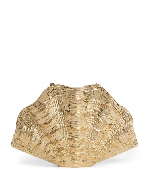 Jonathan Simkhai Natural Shell Venus Clutch Bag
