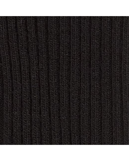 Falke Black Wool-Cashmere-Blend Cosy Boot Socks